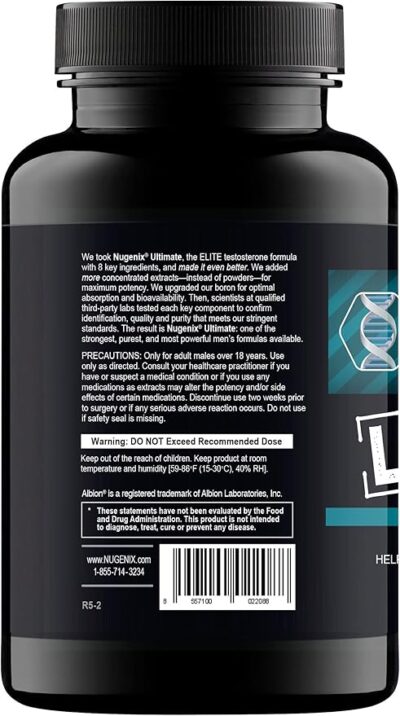 nugenix ultimate free testosterone booster 240 count