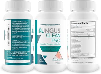 fungus clean pro probiotic fungus inhibitor fight off fungus from the inside out with this powerful fungus defense probiotic protect your body from fungus