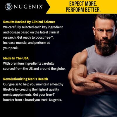 nugenix ultimate free testosterone booster 240 count
